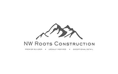the nw roots construction logo.